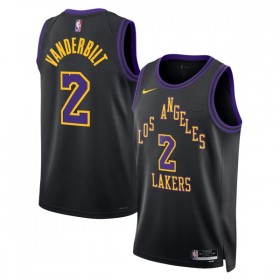 Maillot Basket Homme Los Angeles Lakers Jarred Vanderbilt 2025-26 Nike City Edition Noir Swingman